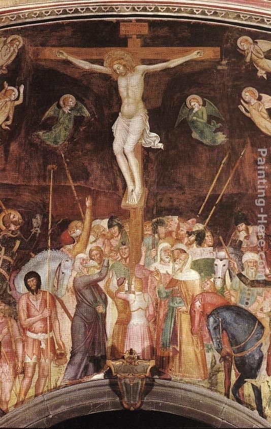 Andrea Bonaiuti da Firenze Crucifixion [detail]